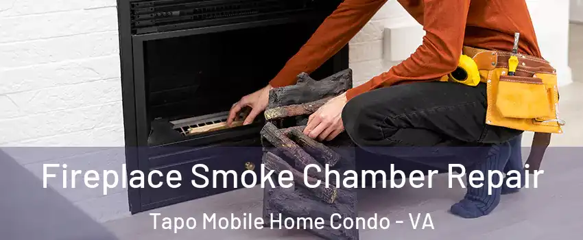 Fireplace Smoke Chamber Repair Tapo Mobile Home Condo - VA