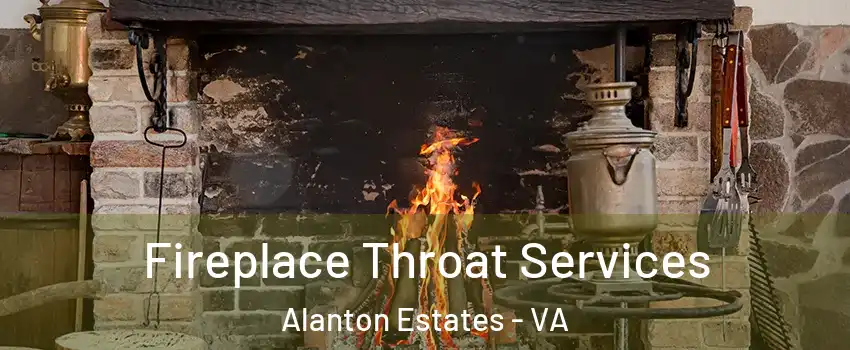 Fireplace Throat Services Alanton Estates - VA