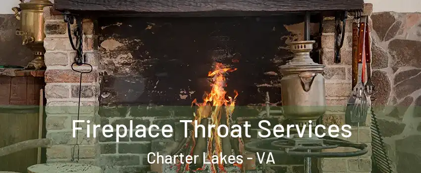 Fireplace Throat Services Charter Lakes - VA