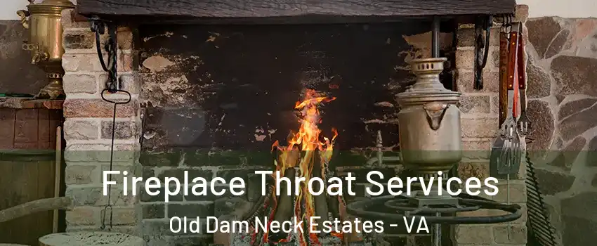 Fireplace Throat Services Old Dam Neck Estates - VA