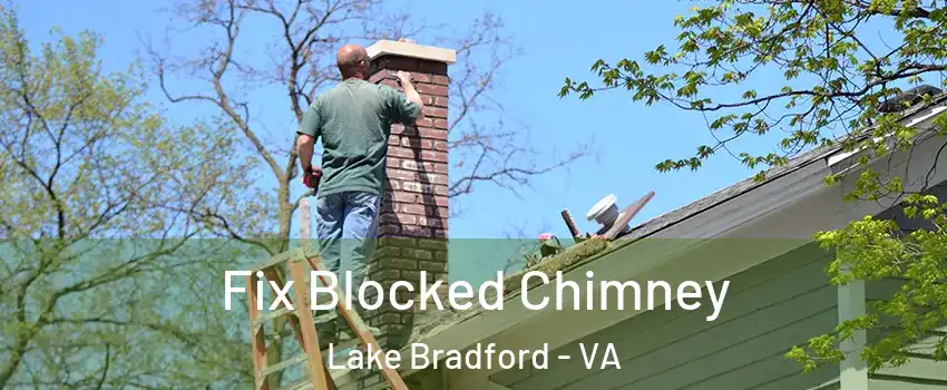 Fix Blocked Chimney Lake Bradford - VA