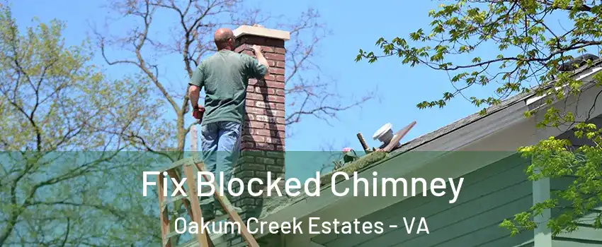 Fix Blocked Chimney Oakum Creek Estates - VA