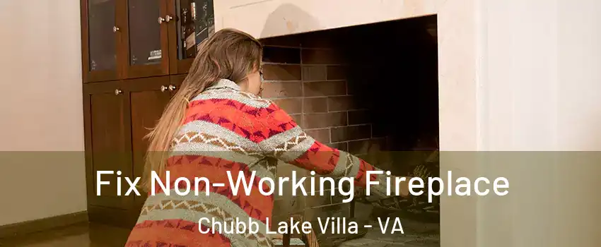 Fix Non-Working Fireplace Chubb Lake Villa - VA
