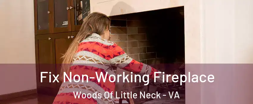 Fix Non-Working Fireplace Woods Of Little Neck - VA