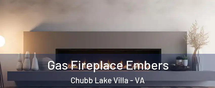 Gas Fireplace Embers Chubb Lake Villa - VA