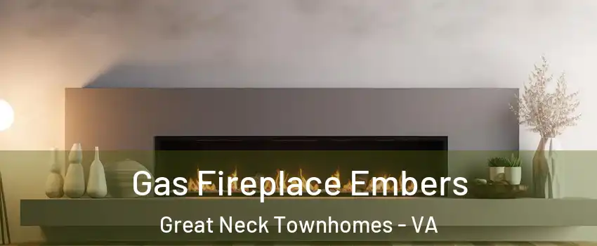 Gas Fireplace Embers Great Neck Townhomes - VA