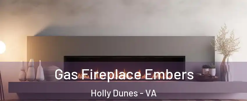 Gas Fireplace Embers Holly Dunes - VA