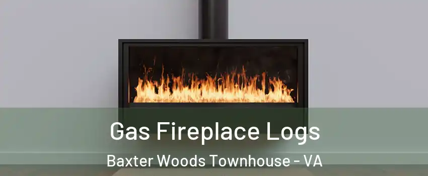 Gas Fireplace Logs Baxter Woods Townhouse - VA