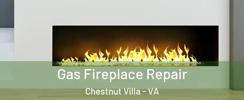 Gas Fireplace Repair Chestnut Villa - VA