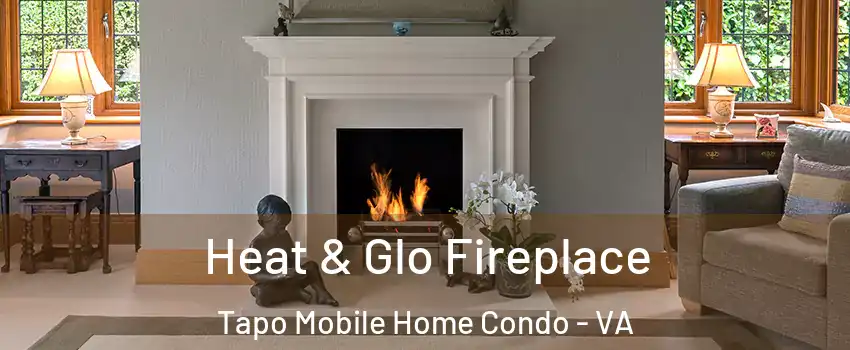 Heat & Glo Fireplace Tapo Mobile Home Condo - VA
