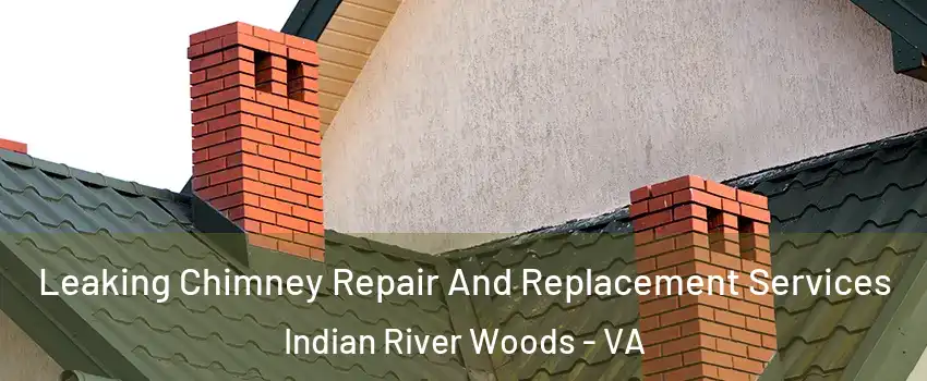 Leaking Chimney Repair And Replacement Services Indian River Woods - VA