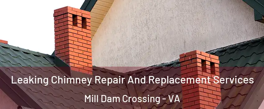Leaking Chimney Repair And Replacement Services Mill Dam Crossing - VA