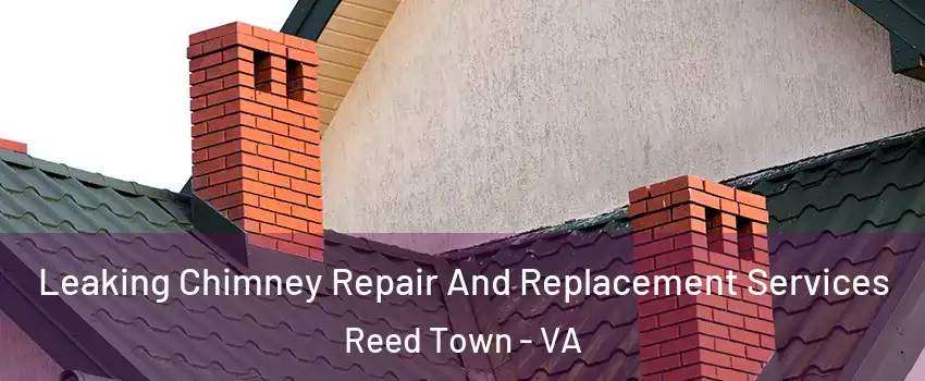 Leaking Chimney Repair And Replacement Services Reed Town - VA