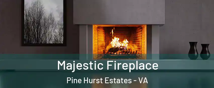 Majestic Fireplace Pine Hurst Estates - VA