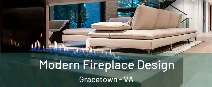 Modern Fireplace Design Gracetown - VA