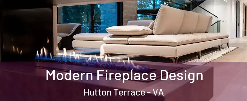 Modern Fireplace Design Hutton Terrace - VA