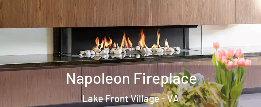 Napoleon Fireplace Lake Front Village - VA