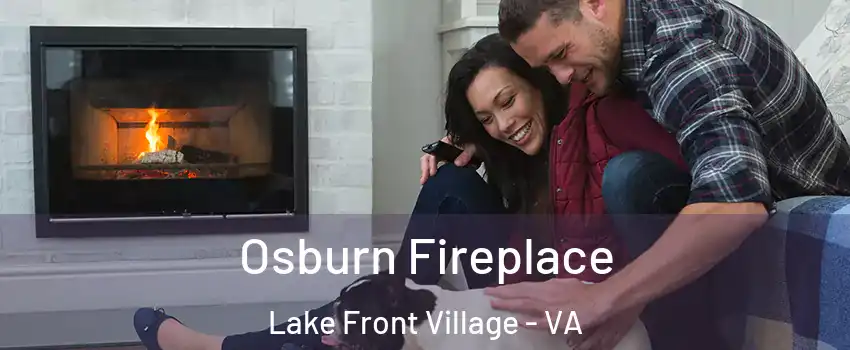 Osburn Fireplace Lake Front Village - VA