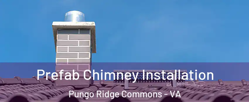 Prefab Chimney Installation Pungo Ridge Commons - VA