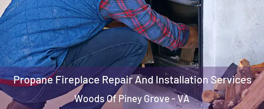 Propane Fireplace Repair And Installation Services Woods Of Piney Grove - VA