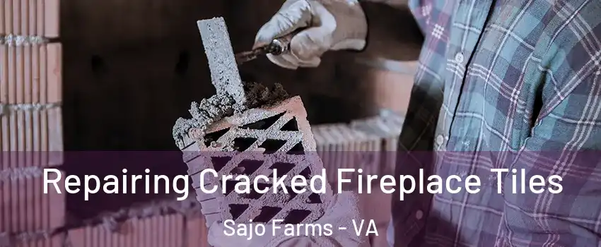 Repairing Cracked Fireplace Tiles Sajo Farms - VA