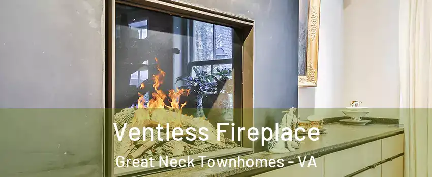 Ventless Fireplace Great Neck Townhomes - VA
