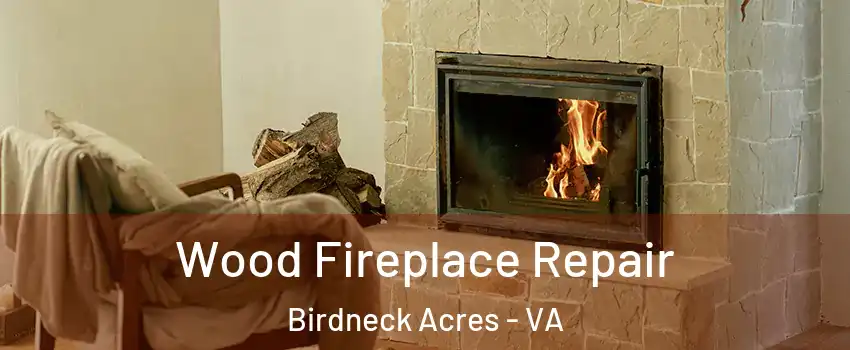 Wood Fireplace Repair Birdneck Acres - VA