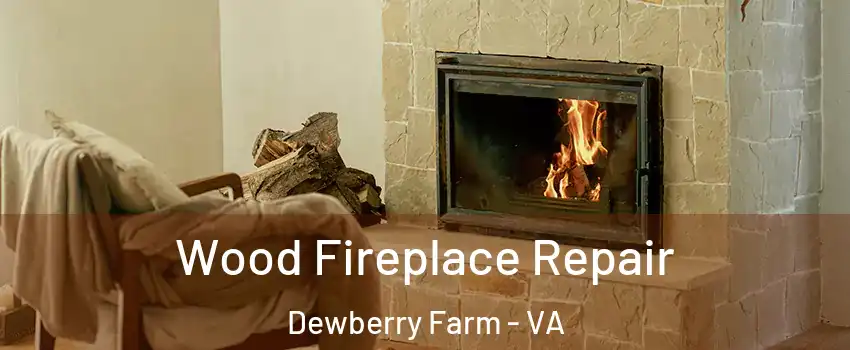 Wood Fireplace Repair Dewberry Farm - VA